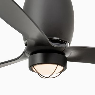 Вентилятор  Faro Матовый черный потолочный вентилятор Eterfan LED 128 см арт. 105618