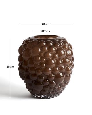 Ваза La Forma (ех Julia Grup) Ваза Mure из коричневого стекла, 30 см арт. 482618