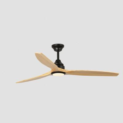 Вентилятор  Faro Вентилятор ALO DC Ш1520MM черный / дерево 3 PALAS  20W CCT арт. 183313