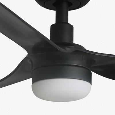 Вентилятор  Faro Потолочный вентилятор MINI PUNT S Ш900mm черный 3 PALAS NEGRAS 10W CCT арт. 183347
