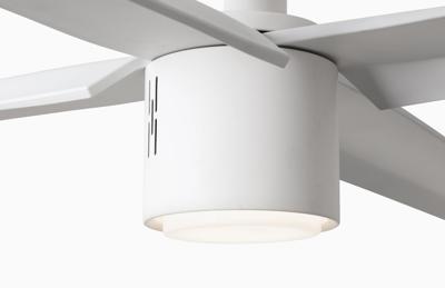 Вентилятор  Faro Потолочный вентилятор Attos LED белый арт. 090151