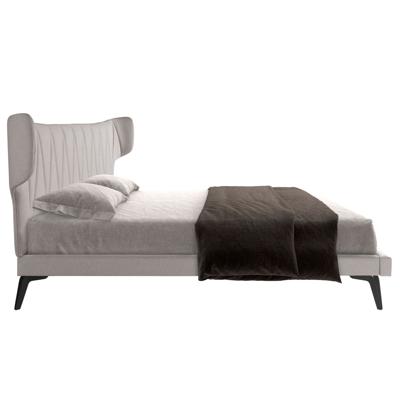 Кровать Angel Cerda Кровать 7160/GC1801 из светло-серой ткани 180x200 арт. 181579