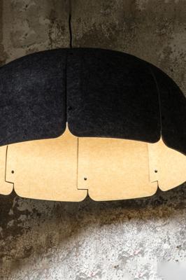 Подвесной светильник Faro Люстра Mute темно-серый/коричневый 4000K арт. 089694