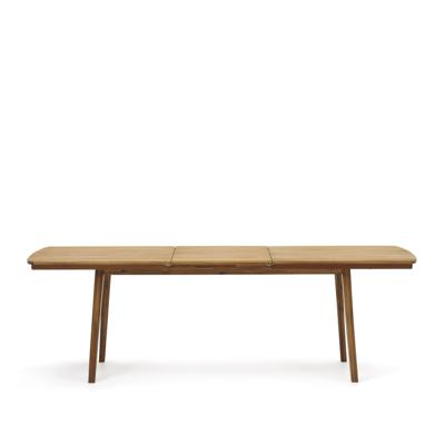 Стол La Forma (ех Julia Grup) Thianna Раскладной уличный стол из массива акации 180 (240) x 90 см арт. 157405