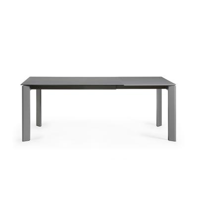 Стол La Forma (ех Julia Grup) Стол Atta 140 (200) x90 антрацит керамика арт. 053287