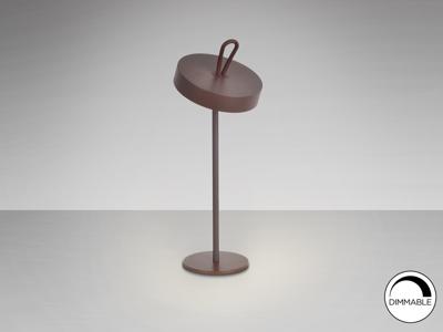 Лампа Schuller Gong Настольная лампа LED с отделкой Corten арт. 194118