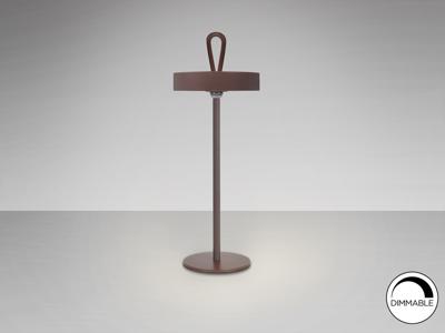 Лампа Schuller Gong Настольная лампа LED с отделкой Corten арт. 194118