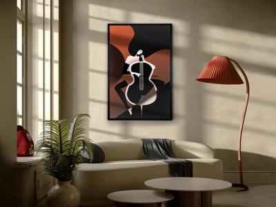 Постер Schuller Картина Violonchelo LED 80X120 арт. 215894