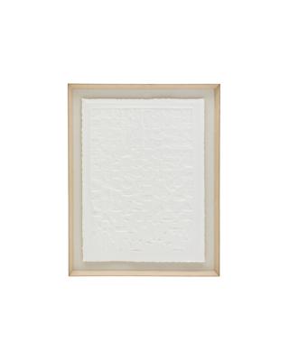 Постер La Forma (ех Julia Grup) Tuk Картина из папье-маше белая 90 x 70 см арт. 209862