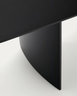 Стол La Forma (ех Julia Grup) Стол из лакированного МДФ Litto черный, 200 x 100 арт. 205221
