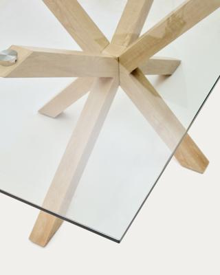 Стол La Forma (ех Julia Grup) Обеденный стол Arya 180x100 стекло арт. 072946