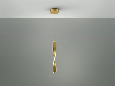 Подвесной светильник Schuller Подвесной светильник Twist 1L золотой арт. 166677