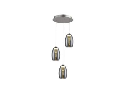 Подвесной светильник Schuller Подвесной светильник Nebula 3L LED хром арт. 057976