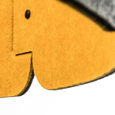 Подвесной светильник Faro Коричневый и темно-серый подвесной светильник Mute арт. 062927