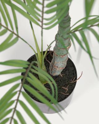 Цветок La Forma (ех Julia Grup) Пальма искусственная Palmera с черным горшком 70 см арт. 114624