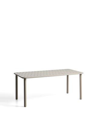 Стол La Forma (ех Julia Grup) Уличный стол Brai из оцинкованной стали бежевого цвета, 180 x 90 см арт. 482203