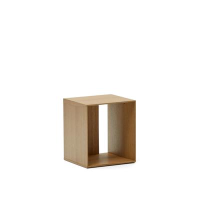 Стеллаж La Forma (ех Julia Grup) Litto Маленький стеллаж из дубового шпона 34 x 38 см арт. 162173
