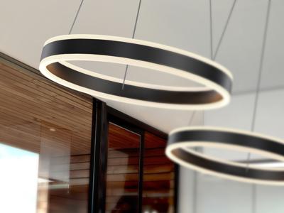 Подвесной светильник Schuller Подвесной светильник Helia Ø50 LED черный матовый арт. 154510