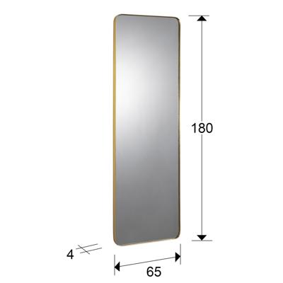 Зеркало Schuller Зеркало прямоугольное Orio 65X180 золото арт. 091262