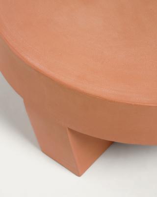 Столик La Forma (ех Julia Grup) Кофейный столик Vilena из терракоты Ø 60 см арт. 097584