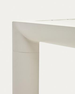 Стол La Forma (ех Julia Grup) Culip Алюминиевый уличный стол с порошковым покрытием белого цвета 77 x 77 см арт. 156949