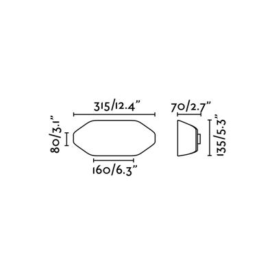Бра Faro Уличное бра Future черное арт. 004727