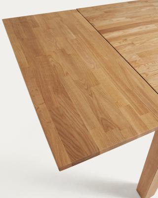 Стол La Forma (ех Julia Grup) Стол Indra 140 (220) x90 дубовый арт. 045556