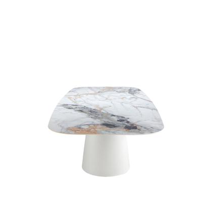 Стол Angel Cerda Обеденный стол 1135/DT957 из керамики в мраморной отделке Oval Barrel арт. 190257