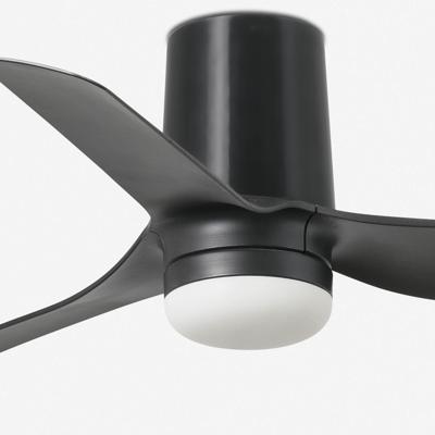 Вентилятор  Faro Потолочный вентилятор MINI PUNT TUB S LED Ш900mm черный 3 PAL черный 10W CCT арт. 183439