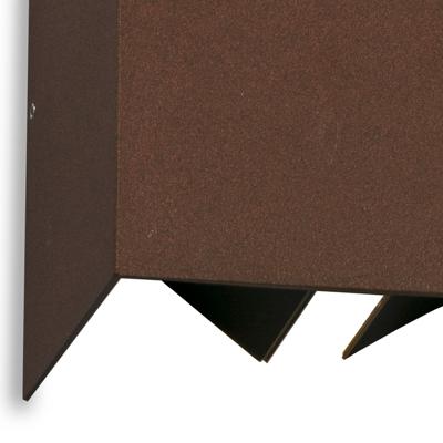 Бра Faro Уличное Blind бра коричневое LED 6W 3000K арт. 066772