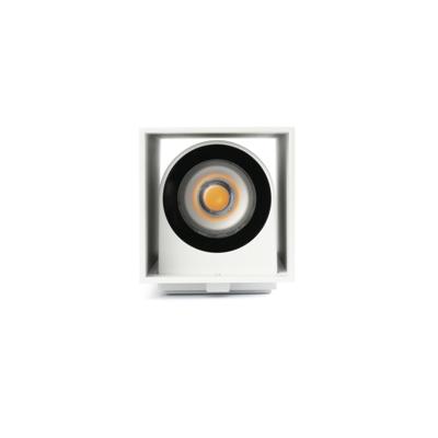 Бра Faro KOV 2L Настенный светильник белый квадратный LED 2x6W 2700K 14°/23° арт. 184653
