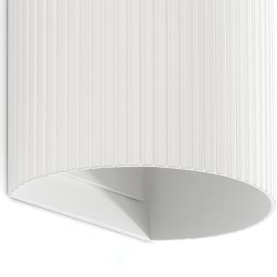 Бра Faro Настенный светильник SOLE круглый белый с рифлением 2xGU10 арт. 220741