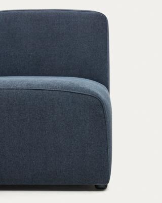 Диван La Forma (ех Julia Grup) Neom 2-местный диван-модуль синего цвета 150 см арт. 157139