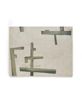Постер La Forma (ех Julia Grup) Fida Зеленый абстрактный холст 180 x 140 см арт. 209856