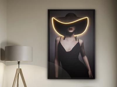 Постер Schuller Картина в раме Pamela LED 80X120 арт. 215868