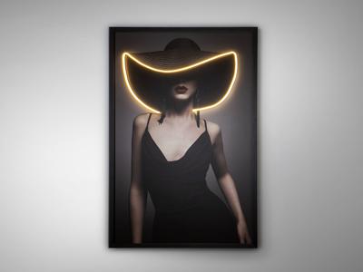 Постер Schuller Картина в раме Pamela LED 80X120 арт. 215868