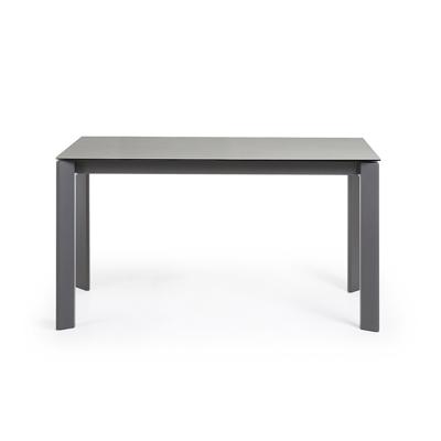 Стол La Forma (ех Julia Grup) Стол Atta 140 (200) x90 антрацит, серый, керамика арт. 051230