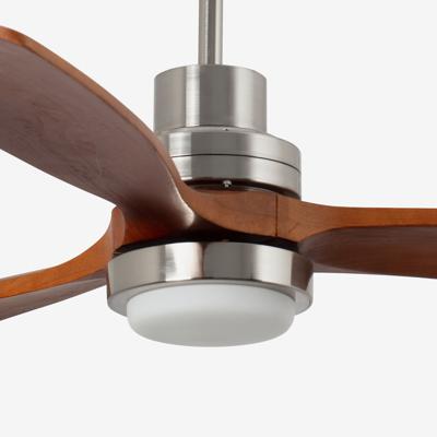 Вентилятор  Faro Потолочный вентилятор LANTAU XL Ш1680 DC матовый никель/орех 3P LED 15W TUYA арт. 219883