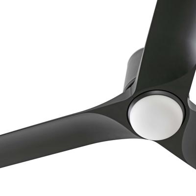 Вентилятор  Faro Потолочный вентилятор HEY TUB S Ш900mm черный 3 P LED 10W CCT арт. 220125