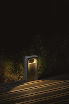 Светильник Faro GLINT 400 Уличный маяк цементно-серый LED 6W 2700K арт. 221111