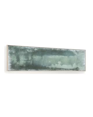 Постер La Forma (ех Julia Grup) Абстрактная картина Selnar зеленая 182 x 47 см арт. 424901