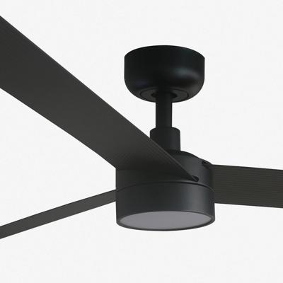 Вентилятор  Faro Потолочный вентилятор CRUISER XL Ш1600mm черный 3 PALAS 18W LED CCT DIM арт. 183641