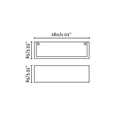 Бра Faro MILO Настенный светильник белый 1xE14 280mm арт. 184513