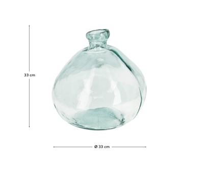 Ваза La Forma (ех Julia Grup) Ваза Anner 33 cm прозрачное стекло арт. 088353