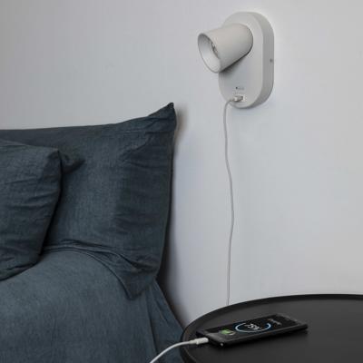 Бра Faro Бра Corb белое с USB арт. 104247