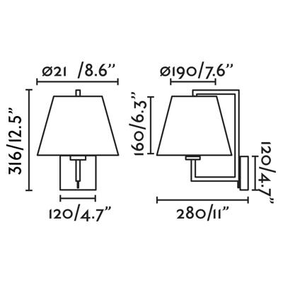Бра Faro Бра Frame никель/белый арт. 104034