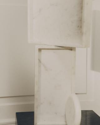 Аксессуар La Forma (ех Julia Grup) Поднос Serela из белого мрамора 35 x 18 см арт. 437024