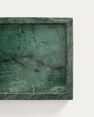 Аксессуар La Forma (ех Julia Grup) Поднос Serela из зеленого мрамора 18 x 18 см арт. 437030