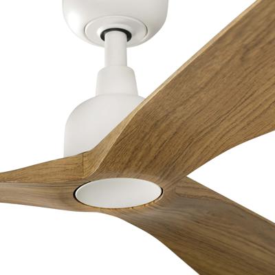 Вентилятор  Faro Потолочный вентилятор OUTWOOD L Ш1500MM белый/светлый дуб 3 PALAS IP44 TUYA арт. 220567
