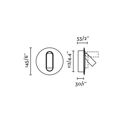Бра Faro TIMIT Бра с ридером черное LED 2700K арт. 220891